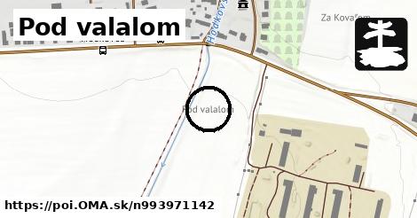 Pod valalom