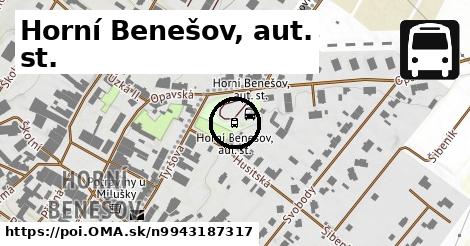 Horní Benešov, aut. st.