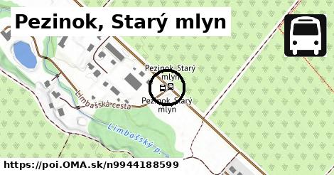 Pezinok, Starý mlyn