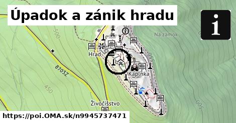 Úpadok a zánik hradu