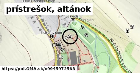 prístrešok, altánok