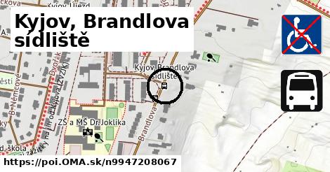 Kyjov, Brandlova sídliště