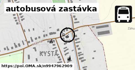 autobusová zastávka