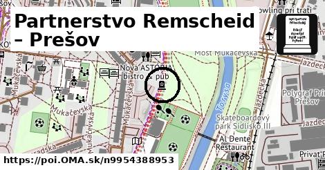 Partnerstvo Remscheid – Prešov