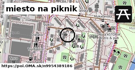 miesto na piknik