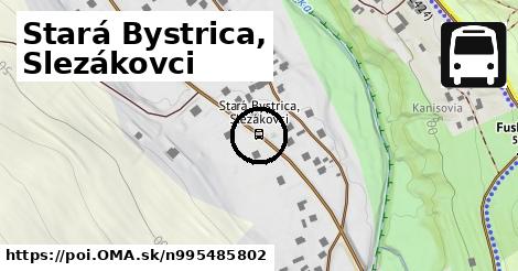 Stará Bystrica, Slezákovci