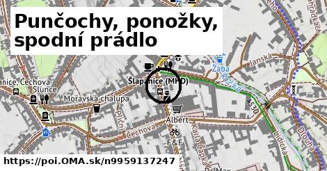 Punčochy, ponožky, spodní prádlo