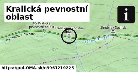 Kralická pevnostní oblast