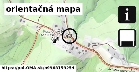 orientačná mapa