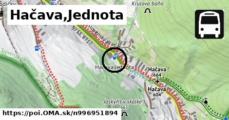 Hačava,Jednota