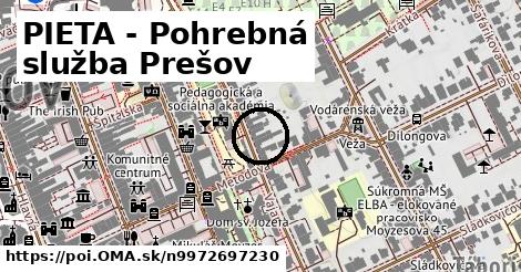 PIETA - Pohrebná služba Prešov