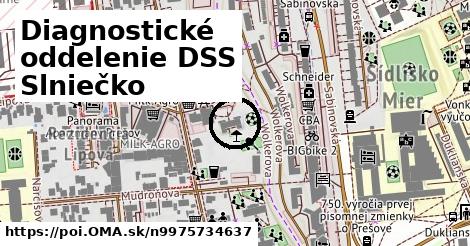 Diagnostické oddelenie DSS Slniečko