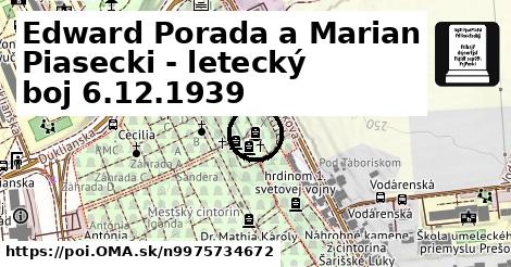 Edward Porada a Marian Piasecki - letecký boj 6.12.1939