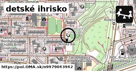 detské ihrisko