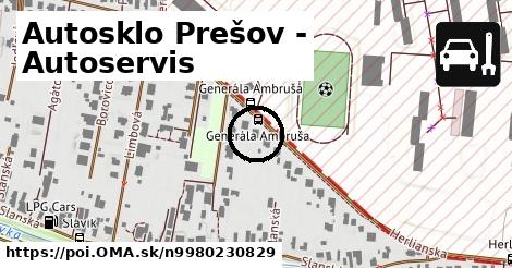 Autosklo Prešov - Autoservis