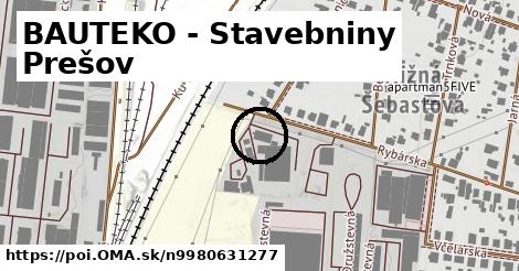 BAUTEKO - Stavebniny Prešov