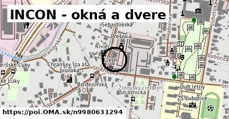 INCON - okná a dvere