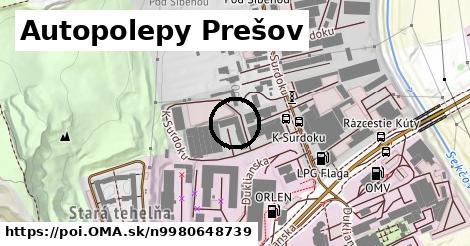 Autopolepy Prešov