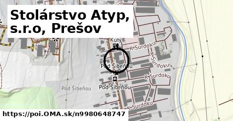 Stolárstvo Atyp, s.r.o, Prešov