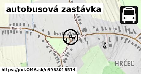 autobusová zastávka