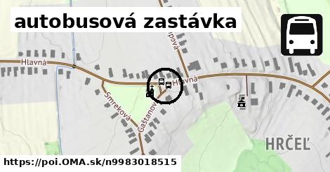 autobusová zastávka