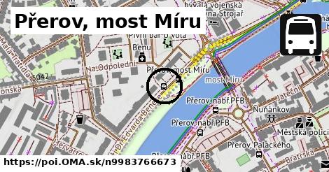 Přerov, most Míru