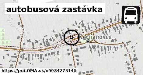 autobusová zastávka