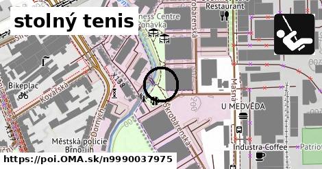 stolný tenis