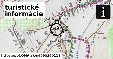 turistické informácie