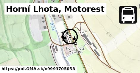 Horní Lhota, Motorest