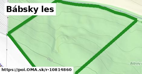 Bábsky les