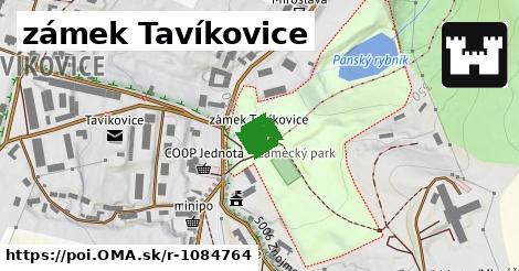zámek Tavíkovice