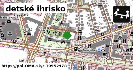 detské ihrisko