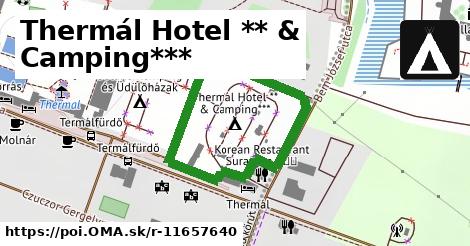 Thermál Hotel ** & Camping***