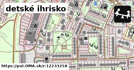 detské ihrisko