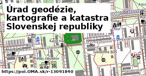 Úrad geodézie, kartografie a katastra Slovenskej republiky