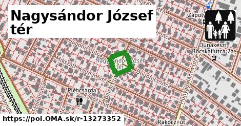 Nagysándor József tér