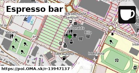 Espresso bar