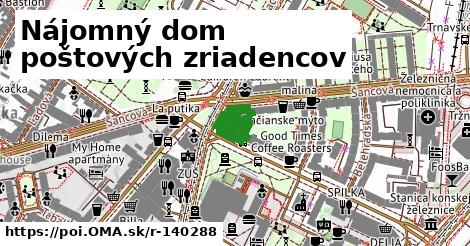 Nájomný dom poštových zriadencov