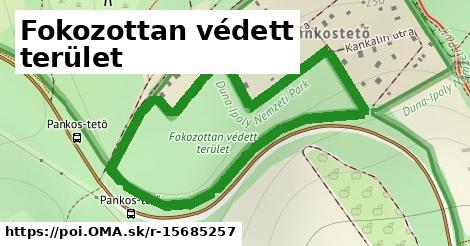 Fokozottan védett terület