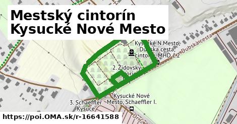 Mestský cintorín Kysucké Nové Mesto