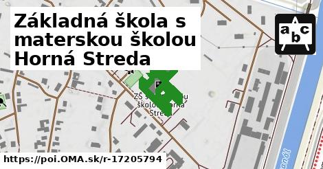 Základná škola s materskou školou Horná Streda