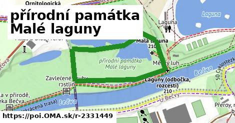 přírodní památka Malé laguny