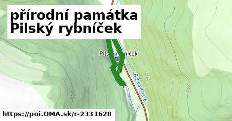 přírodní památka Pilský rybníček