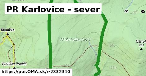 PR Karlovice - sever