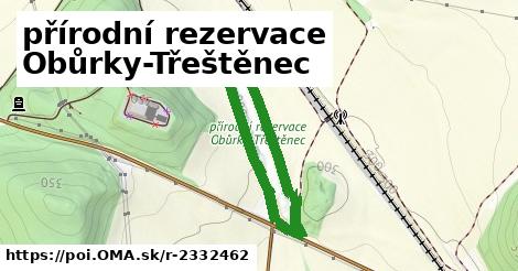 přírodní rezervace Obůrky-Třeštěnec