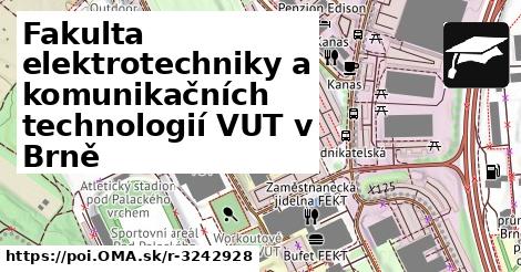 Fakulta elektrotechniky a komunikačních technologií VUT v Brně