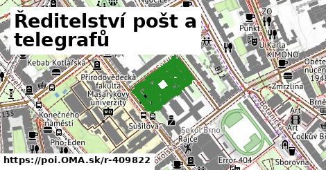 Ředitelství pošt a telegrafů