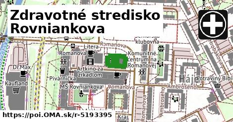 Zdravotné stredisko Rovniankova