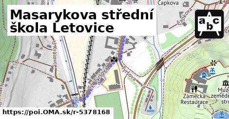 Masarykova střední škola Letovice